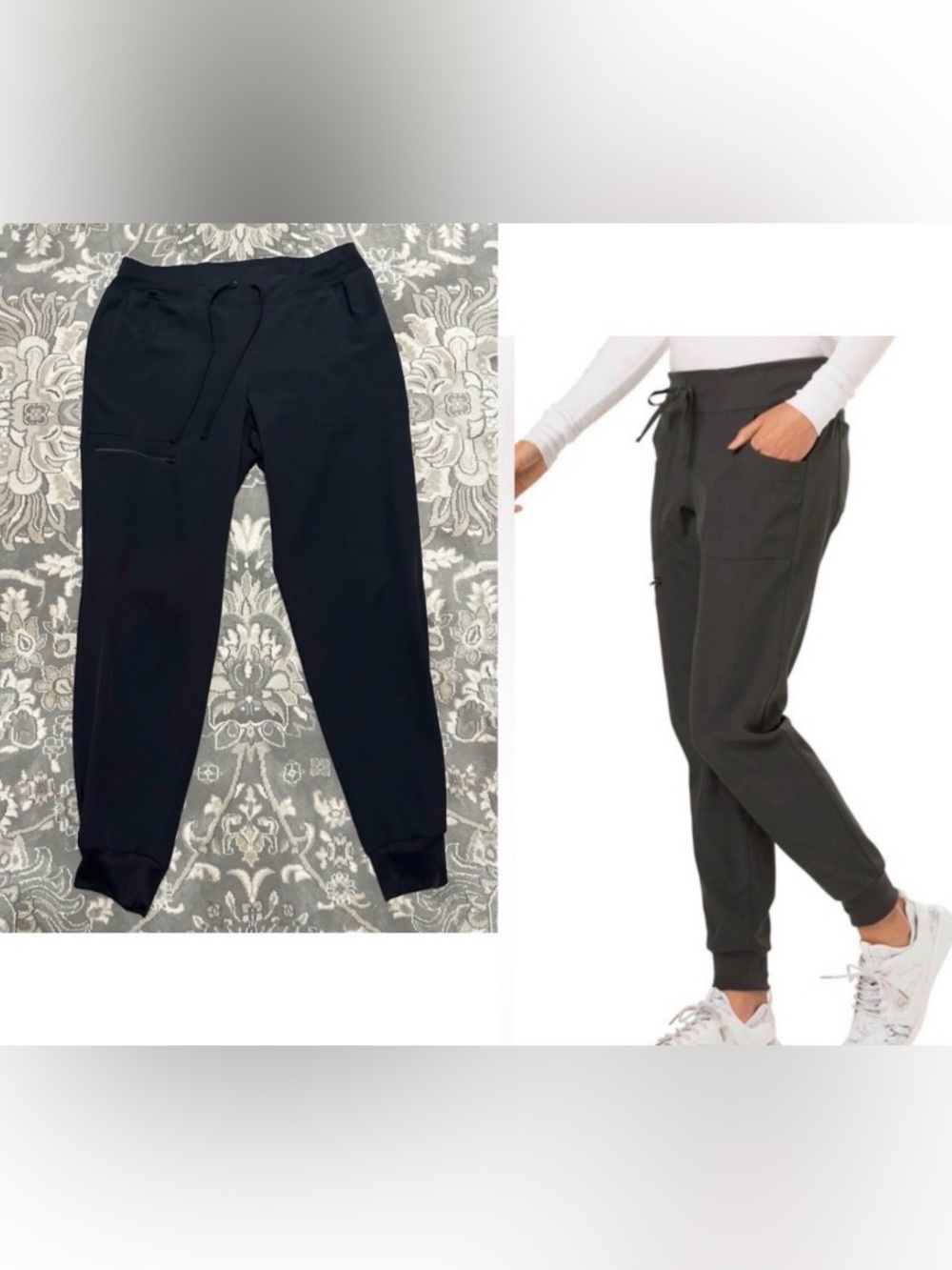 Heartsoul "Break On Through" Drawstring Jogger Scrub Pants